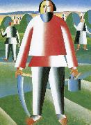 Kasimir Malevich In the grass field oil painting